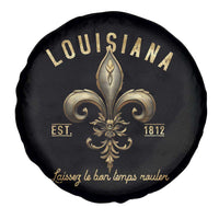 Louisiana Fleur De Lis Spare Tire Cover Laissez Les Bon Temps Rouler 1812
