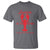Louisiana Crawfish T Shirt Laissez Les Bon Temps Rouler 1812
