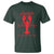Louisiana Crawfish T Shirt Laissez Les Bon Temps Rouler 1812