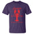 Louisiana Crawfish T Shirt Laissez Les Bon Temps Rouler 1812