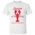 Louisiana Crawfish T Shirt Laissez Les Bon Temps Rouler 1812