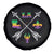 Louisiana Mardi Gras Spare Tire Cover Crawfish Fleur De Lis