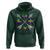 Louisiana Mardi Gras Hoodie Crawfish Fleur De Lis
