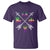Louisiana Mardi Gras T Shirt Crawfish Fleur De Lis