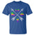 Louisiana Mardi Gras T Shirt Crawfish Fleur De Lis
