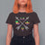 Louisiana Mardi Gras T Shirt For Women Crawfish Fleur De Lis
