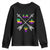 Louisiana Mardi Gras Youth Sweatshirt Crawfish Fleur De Lis