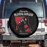 Home of the Rougarou Spare Tire Cover Louisiana Cryptid