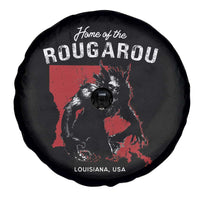 Home of the Rougarou Spare Tire Cover Louisiana Cryptid