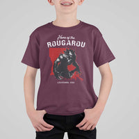 Home of the Rougarou T Shirt For Kid Louisiana Cryptid