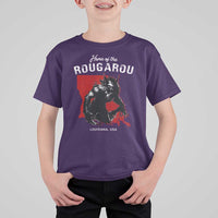 Home of the Rougarou T Shirt For Kid Louisiana Cryptid