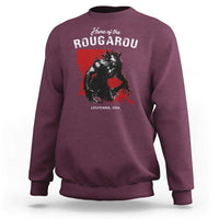 Home of the Rougarou Sweatshirt Louisiana Cryptid