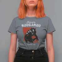 Home of the Rougarou T Shirt For Women Louisiana Cryptid