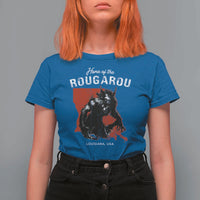 Home of the Rougarou T Shirt For Women Louisiana Cryptid