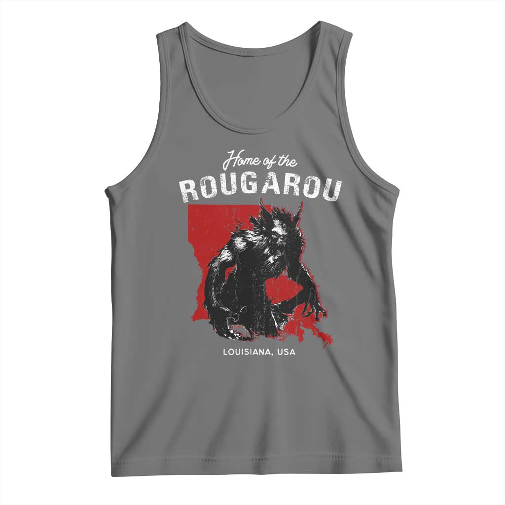 Home of the Rougarou Tank Top Louisiana Cryptid