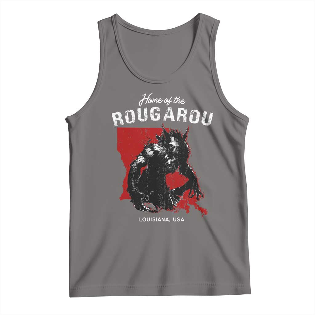 Home of the Rougarou Tank Top Louisiana Cryptid