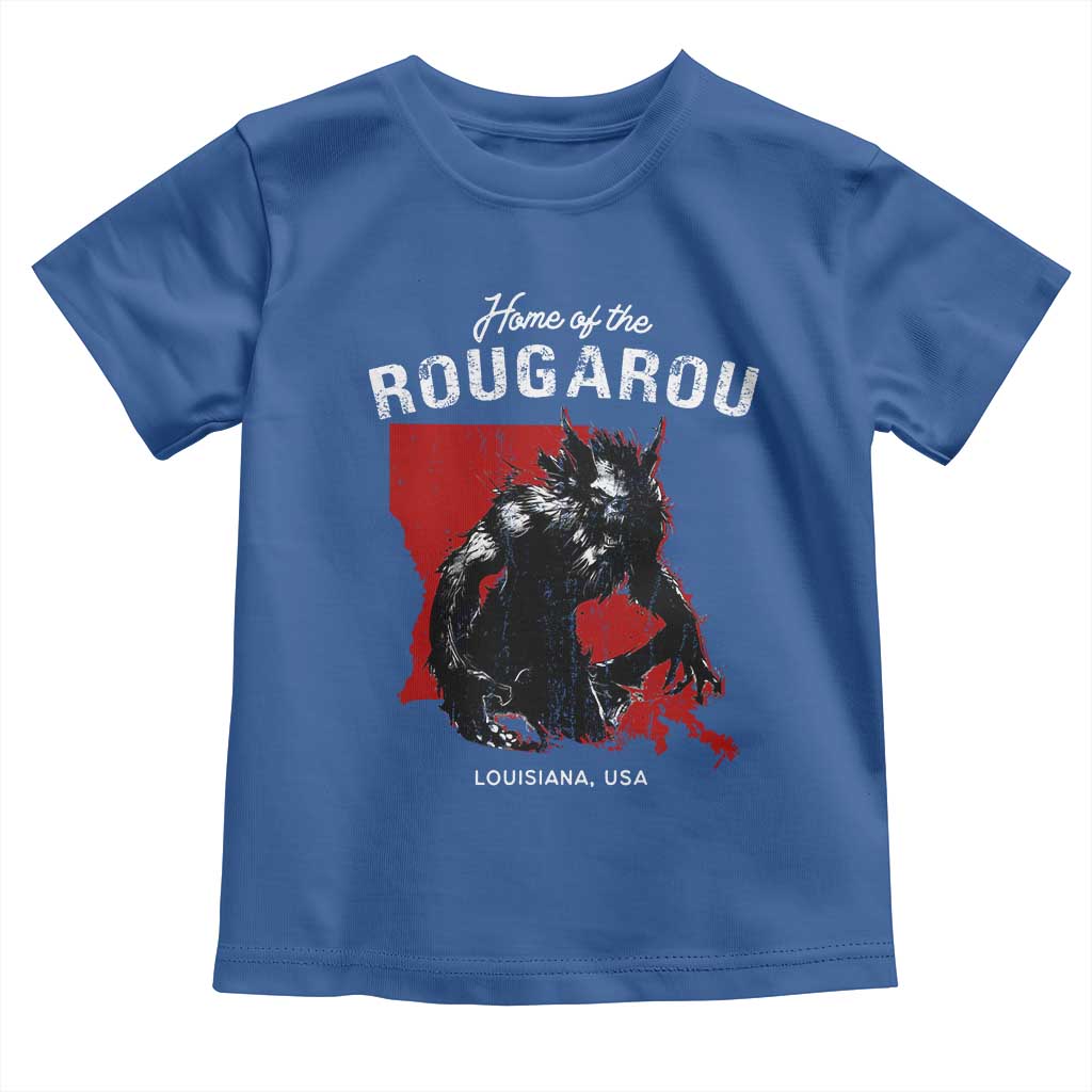 Home of the Rougarou Toddler T Shirt Louisiana Cryptid