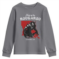 Home of the Rougarou Youth Sweatshirt Louisiana Cryptid