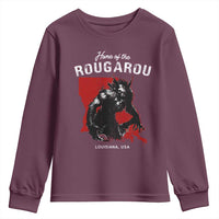 Home of the Rougarou Youth Sweatshirt Louisiana Cryptid