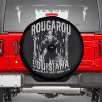 Louisiana Cryptid Rougarou Spare Tire Cover Atchafalaya Basin Boogie Man