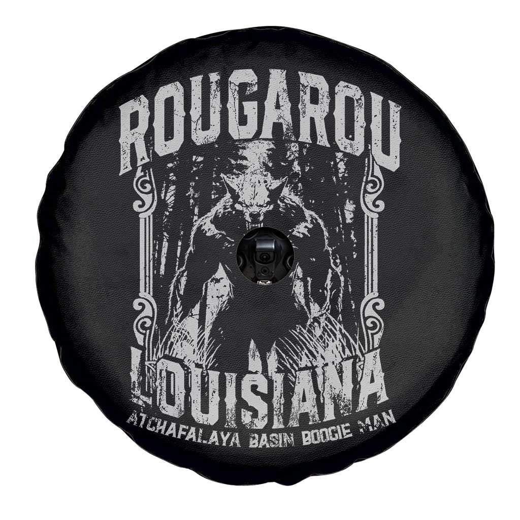 Louisiana Cryptid Rougarou Spare Tire Cover Atchafalaya Basin Boogie Man