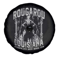 Louisiana Cryptid Rougarou Spare Tire Cover Atchafalaya Basin Boogie Man