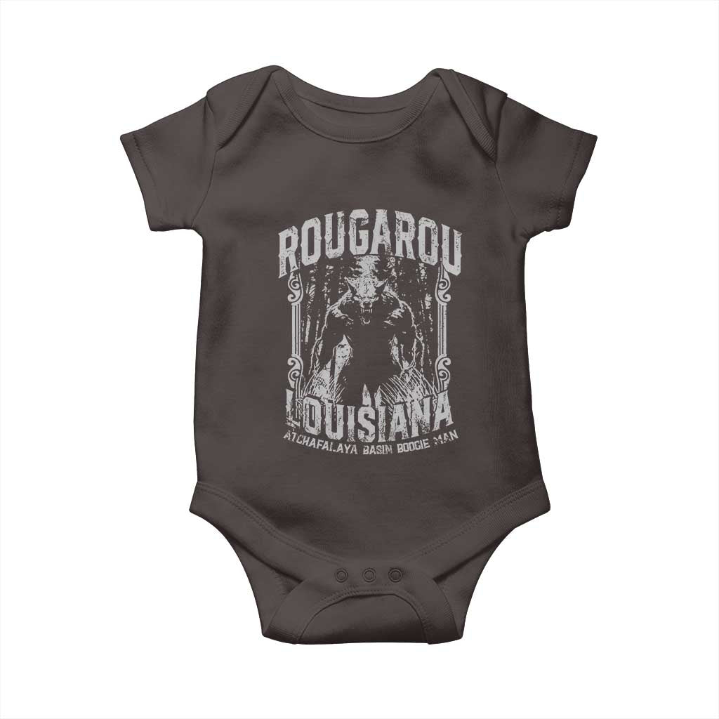 Louisiana Cryptid Rougarou Baby Onesie Atchafalaya Basin Boogie Man