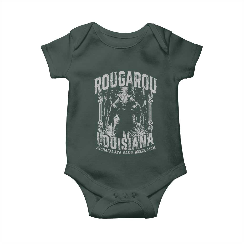 Louisiana Cryptid Rougarou Baby Onesie Atchafalaya Basin Boogie Man