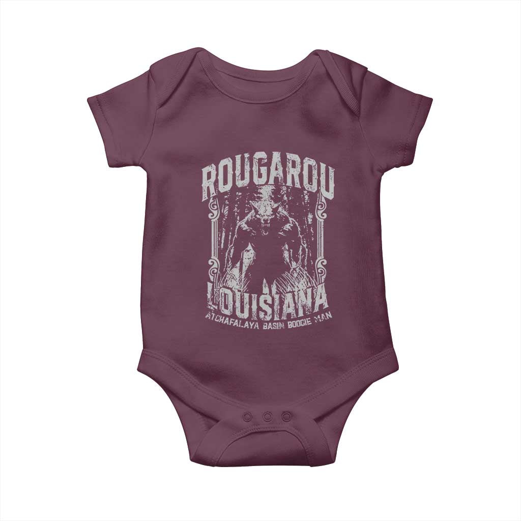 Louisiana Cryptid Rougarou Baby Onesie Atchafalaya Basin Boogie Man