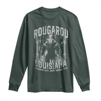 Louisiana Cryptid Rougarou Long Sleeve Shirt Atchafalaya Basin Boogie Man
