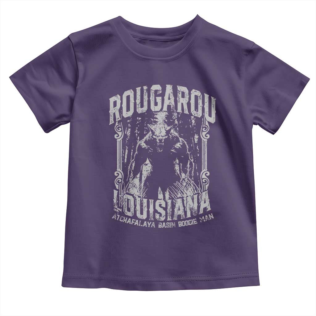 Louisiana Cryptid Rougarou Toddler T Shirt Atchafalaya Basin Boogie Man