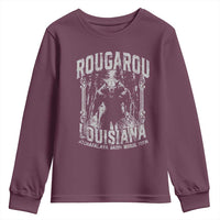 Louisiana Cryptid Rougarou Youth Sweatshirt Atchafalaya Basin Boogie Man