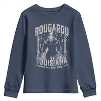 Louisiana Cryptid Rougarou Youth Sweatshirt Atchafalaya Basin Boogie Man