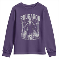 Louisiana Cryptid Rougarou Youth Sweatshirt Atchafalaya Basin Boogie Man