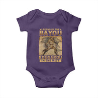 Louisiana Cryptid Rougarou Baby Onesie Legend Of The Bayou Rougarou In The Mist