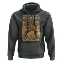 Louisiana Cryptid Rougarou Hoodie Legend Of The Bayou Rougarou In The Mist