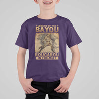 Louisiana Cryptid Rougarou T Shirt For Kid Legend Of The Bayou Rougarou In The Mist