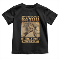 Louisiana Cryptid Rougarou Toddler T Shirt Legend Of The Bayou Rougarou In The Mist