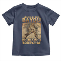 Louisiana Cryptid Rougarou Toddler T Shirt Legend Of The Bayou Rougarou In The Mist