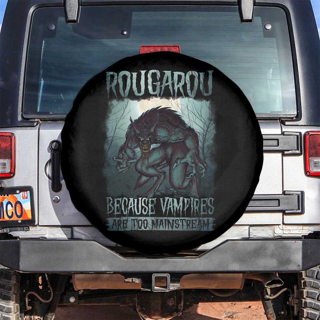 Funny Rougarou Spare Tire Cover Because Vampires Are Too Mainstream Louisiana Cryptid