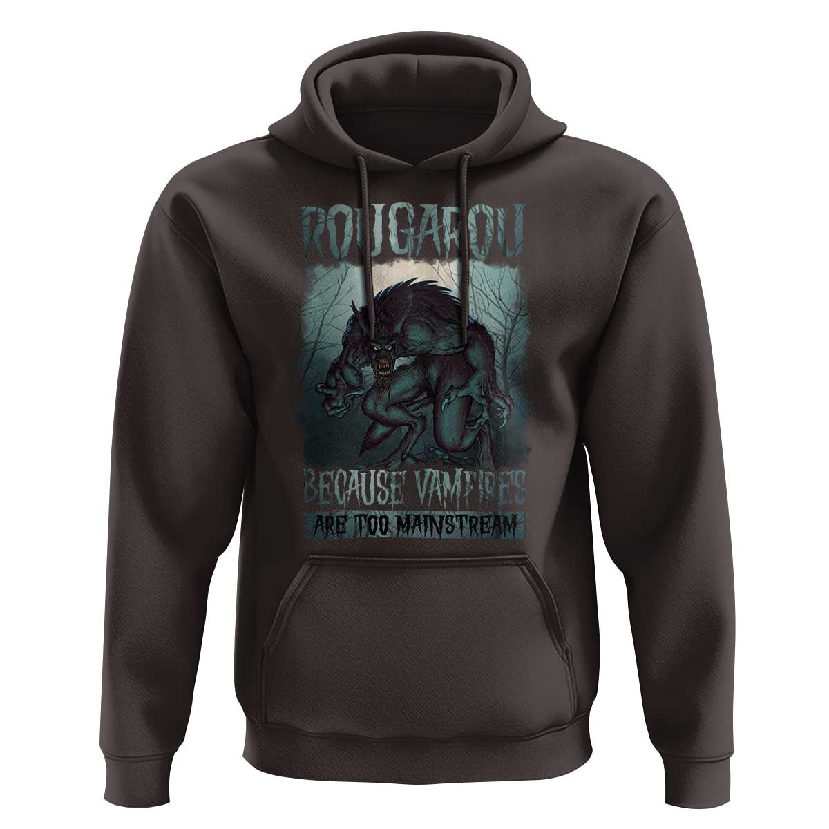 Funny Rougarou Hoodie Because Vampires Are Too Mainstream Louisiana Cryptid