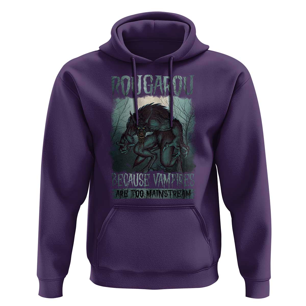 Funny Rougarou Hoodie Because Vampires Are Too Mainstream Louisiana Cryptid