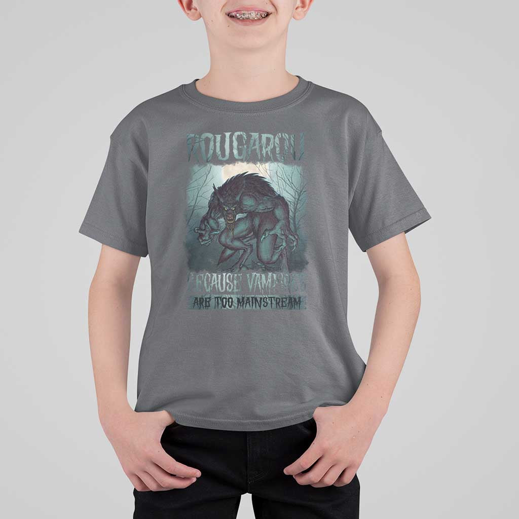 Funny Rougarou T Shirt For Kid Because Vampires Are Too Mainstream Louisiana Cryptid