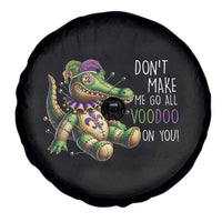 Voodoo Mardi Gras Spare Tire Cover Aligator Voodoo Doll New Orleans Louisiana