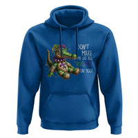 Voodoo Mardi Gras Hoodie Aligator Voodoo Doll New Orleans Louisiana