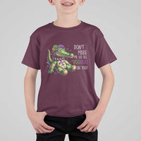Voodoo Mardi Gras T Shirt For Kid Aligator Voodoo Doll New Orleans Louisiana