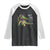 Voodoo Mardi Gras Raglan Shirt Aligator Voodoo Doll New Orleans Louisiana