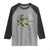 Voodoo Mardi Gras Raglan Shirt Aligator Voodoo Doll New Orleans Louisiana