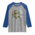 Voodoo Mardi Gras Raglan Shirt Aligator Voodoo Doll New Orleans Louisiana