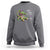 Voodoo Mardi Gras Sweatshirt Aligator Voodoo Doll New Orleans Louisiana